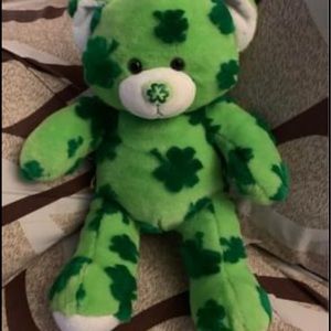 limited edition shamrock build a bear